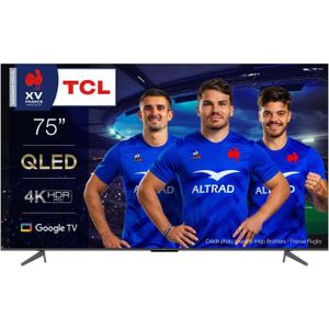 Téléviseur LED TCL 75C641 - TV QLED 75