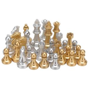 JEU SOCIÉTÉ - PLATEAU VINGVO jeu d'échecs en argent doré Jeu d'échecs In