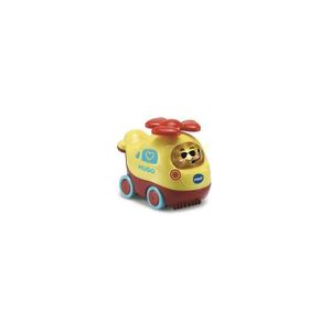 VOITURE - CAMION Tut Tut Bolides Ecolo Hugo super Helico avec musique sons lumieres Vehicule bebe 1 5 ans Jouet bio plastique Vtech Green Play