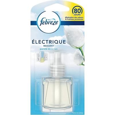 Febreze 3Volution Recharge de parfum frais pur 80 ml, 3 parfums alternés  combattent les odeurs : : Hygiène et Santé, 3volution recharge 