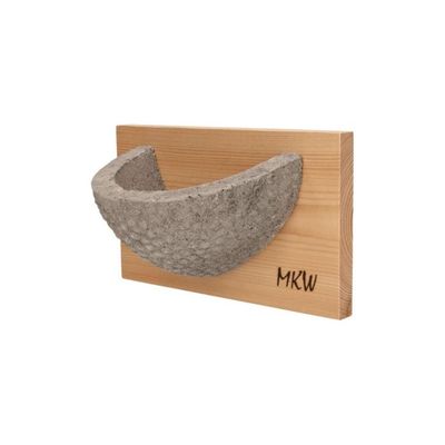Nobby Nichoir Vertical Pour Grande Perruche - Bois Naturel 25 X 25 X 36 Cm, Nid Confortable Pour Repos Et Couvaison