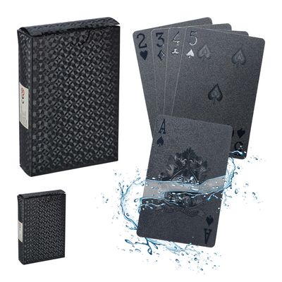Relaxdays Jeu De Cartes Poker En Plastique 54 Pièces – Imperméable, Anti-Pli, Anti-Déchirure Pour Texas Hold’em Et Skat