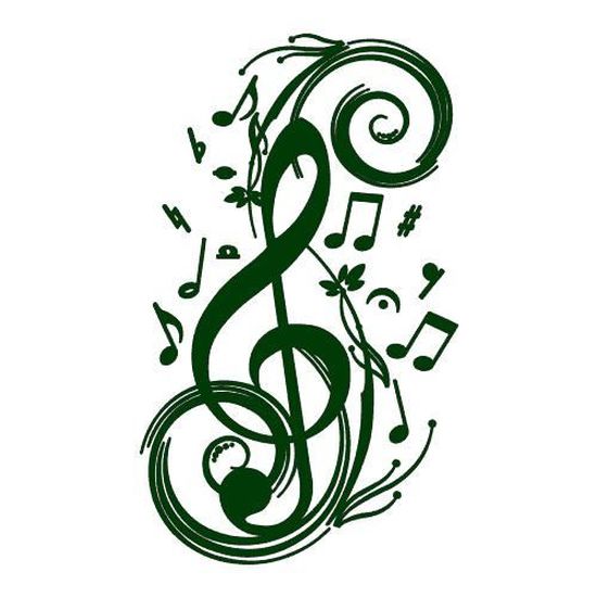 Stickers Note Musique Ref T Mk786 Vert Fonce 57x95 Cm Cdiscount Maison Stickers Note Musique Ref T Mk786 Vert Fonce 57x95 Cm Cdiscount Maison