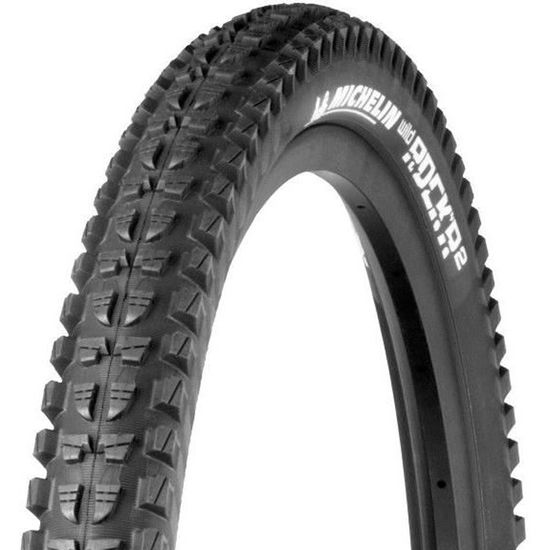 Pneu vélo VTT Michelin Wild Rock'R Performance Line - 26x2.10 (54-559) - Noir - Tubeless Ready