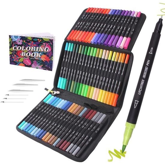 Stylo marqueur de peinture acrylique de couleur 60/72/120/168, pointe de pinceau, marqueur de peinture pour peinture sur roche, bois, toile, pierre, cadeau de noël, artisanat de bricolage 21 Stylo marqueur de peinture acrylique de couleur 60/72/120/168, pointe de pinceau, marqueur de peinture pour peinture sur roche, bois, toile, pierre, cadeau de noël, artisanat de bricolage 21