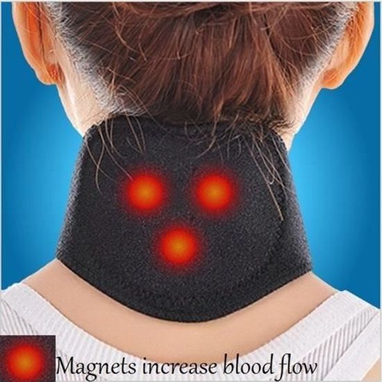 collier cervical chauffant