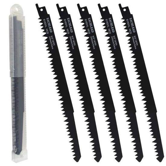 34 Pièces Lames De Scie Sabre Professionnelles – Mix Bois, Métal & Démolition – Compatibles Bosch, Dewalt, Makita, Milwaukee Et Plus !