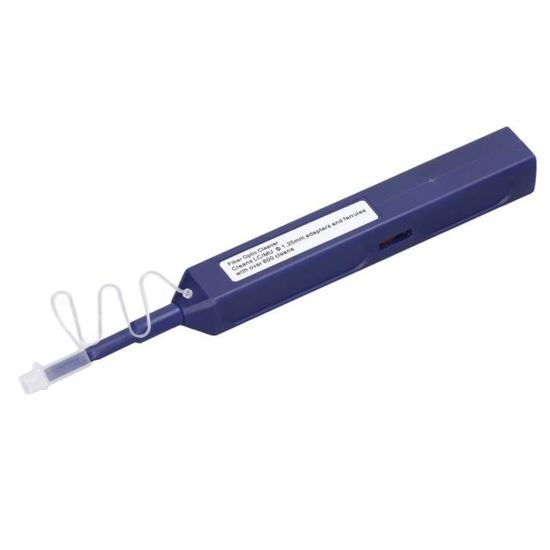 Candeon Stylo Nettoyage Fibre Optique 2,5mm - Nettoyeur Connecteur SC ST FC Jusqu'à 800 Nettoyages