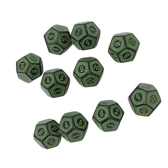 Jeu De Table Dés Polyédriques Jeu De Dés Polyédriques Pour Enfants, 10