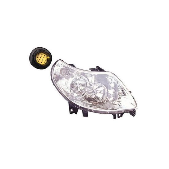 PHARE / OPTIQUE AVANT DROIT HEADLIGHT RIGHT Ford Fiesta 7 2022