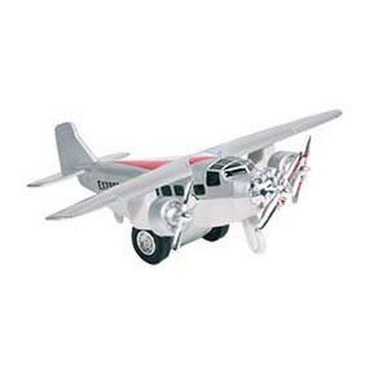Jouet Ancien Avion à Hélice En Métal - Tôle Windup Mécanique - Neuf En Boîte