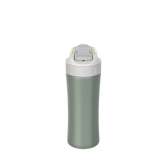 Bouteille isotherme Poppy yellow Leeza gourde thermos nomade voyage