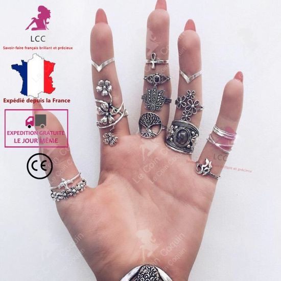 Bague femme sales pas cher or
