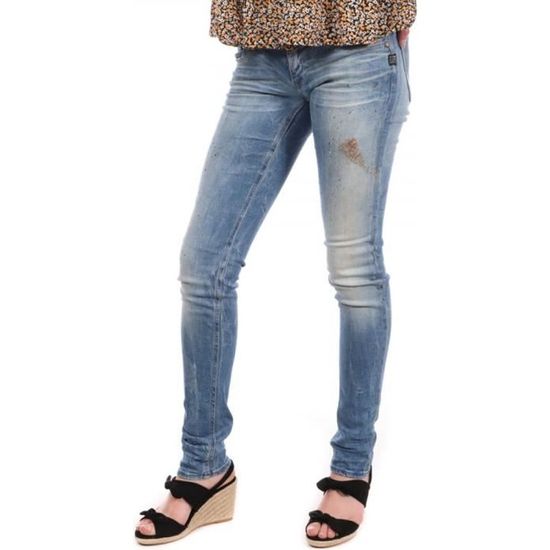Jean g star femme taille basse clearance