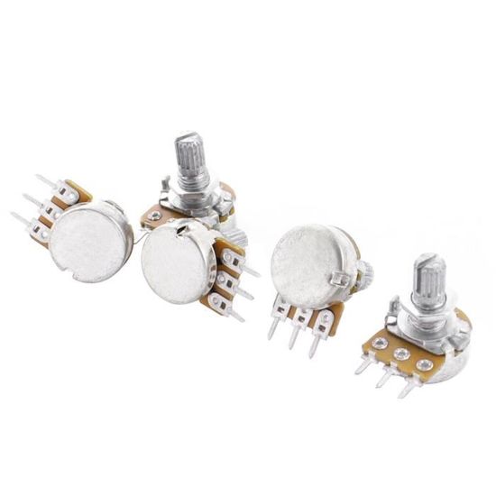 10 Boutons De Volume Pour Guitare - 6mm - Noir Et Blanc - Pour Potentiomètre