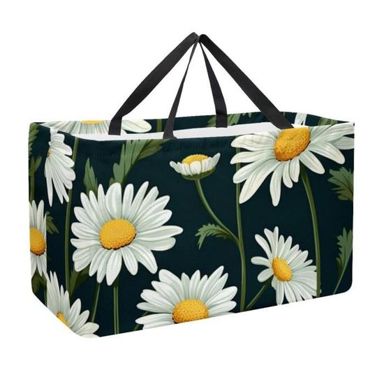 SAC SHOPPING - TIZZYTOY - TOTE BAG - Grande Capacité - Tissu Oxford