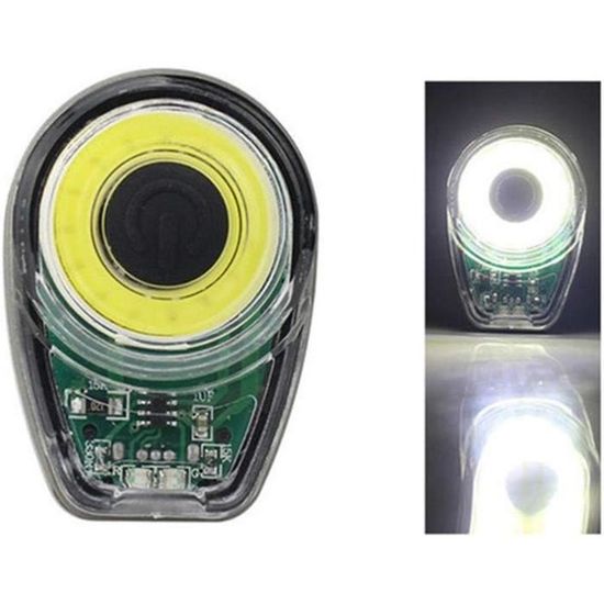 Eclairage vélo,Feu arrière de vélo 120Lumens Rechargeable USB,4 Modes