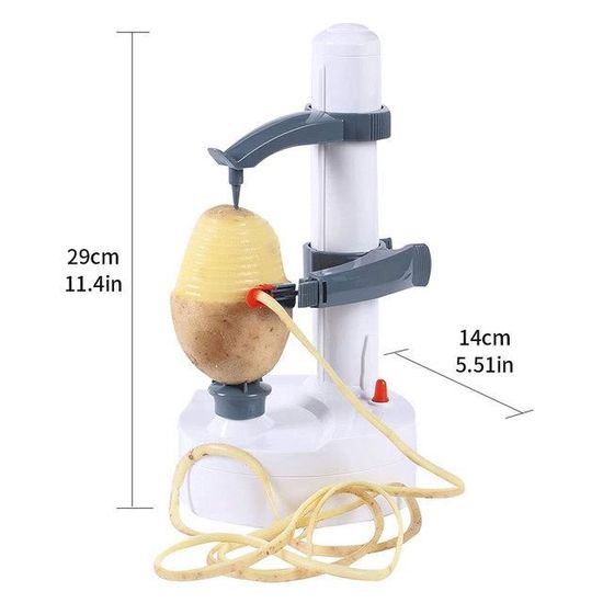 HURRISE éplucheur à Manivelle Éplucheur De Fruits à Manivelle Avec Outil De Cuisine Pour Kit De