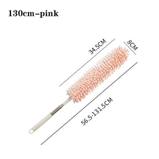 PLUMEAU,green--Plumeau Télescopique En Microfibre, Nettoyage De La Maison, Dépoussiérage En