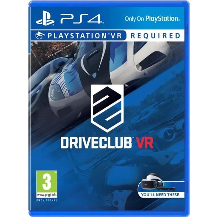 Sony DriveClub VR Standard PlayStation 4 Neuf