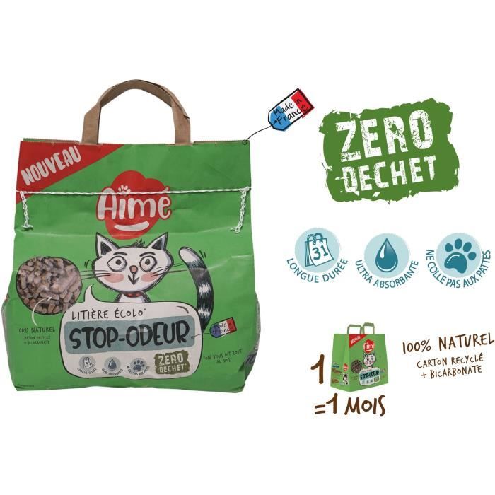 AIME Litière 100% Ecologique - Pour Chat - 5 kg