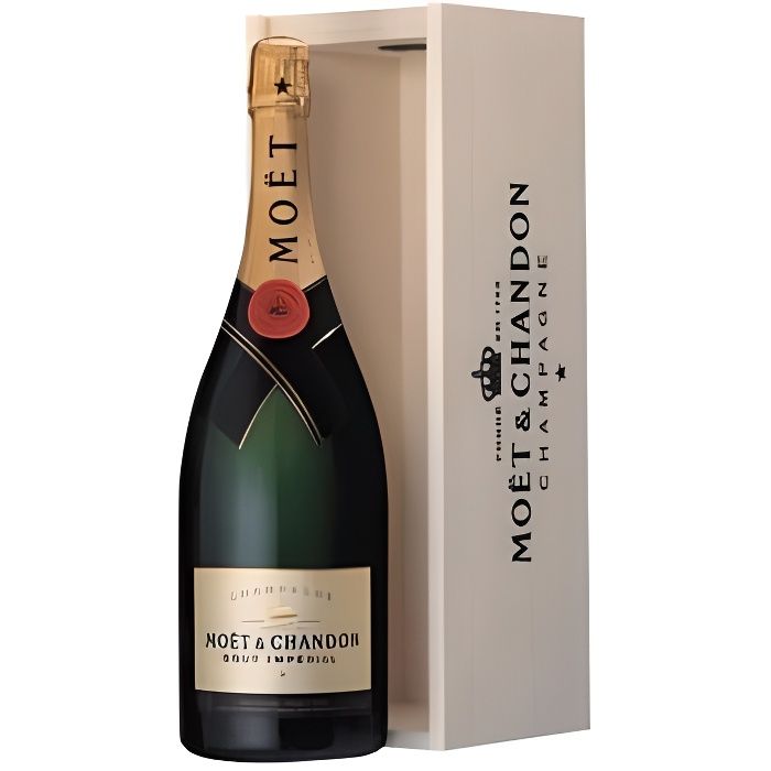 Moët & Chandon Brut Magnum Coffret Bois - Champagne AOC
