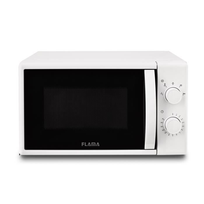 Flama 1824FL, Comptoir, 20 L, 700 W, Rotatif, Blanc, Gauche