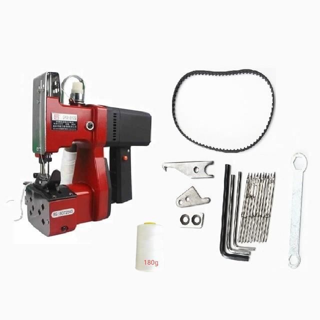 MACHINE A COUDRE,Elektrische naaimachine surjeteuse machine à coudre draagbare automatische verpakking machine - Red A