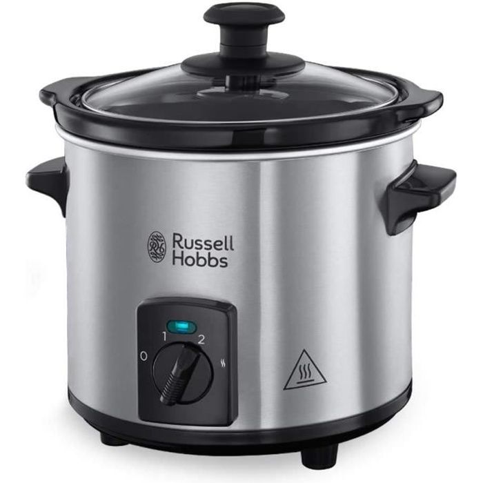 FRITEUSE Russell Hobbs Mijoteur Electrique Programmable Couvercle Verre Cuve Amovible Ceacuteramique Nettoyage Facile 255705472