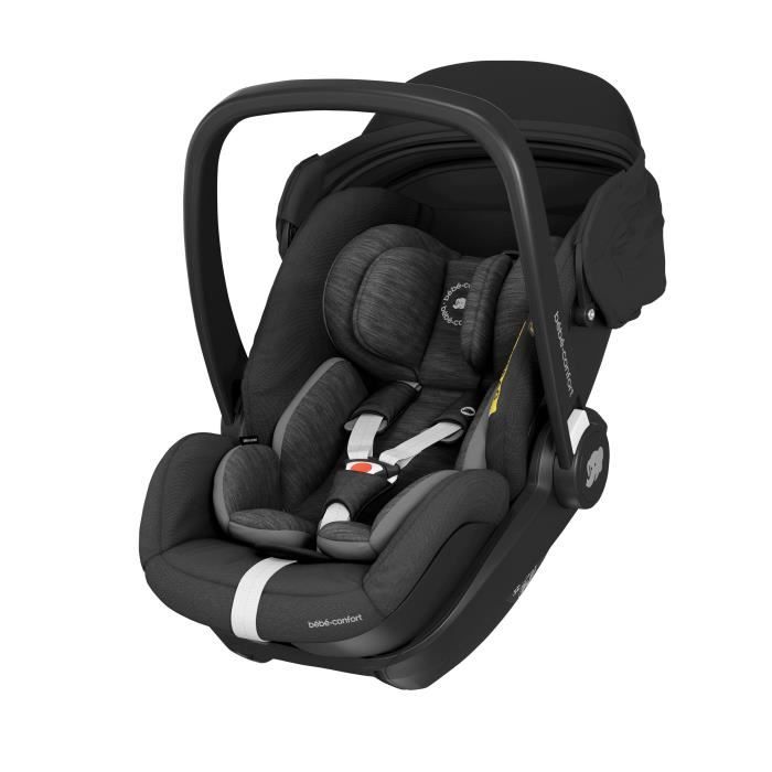 Siège auto BEBE CONFORT Marble, Groupe 0+, Isofix, i-Size, avec Embase, Essential Black