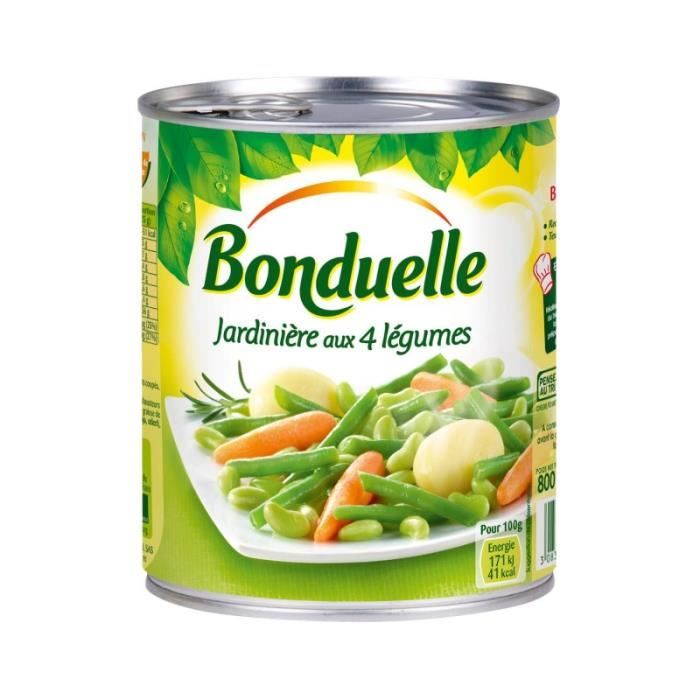 BONDUELLE - Jardinière De Légumes 510G - Lot De 4