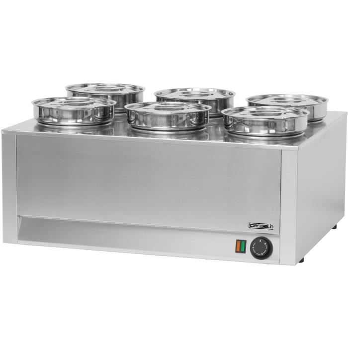 Bain-Marie à sauce 6 cuves