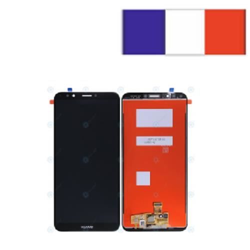 ECRAN COMPLET VITRE TACTILE + LCD HUAWEI Y7 2018 NOIR