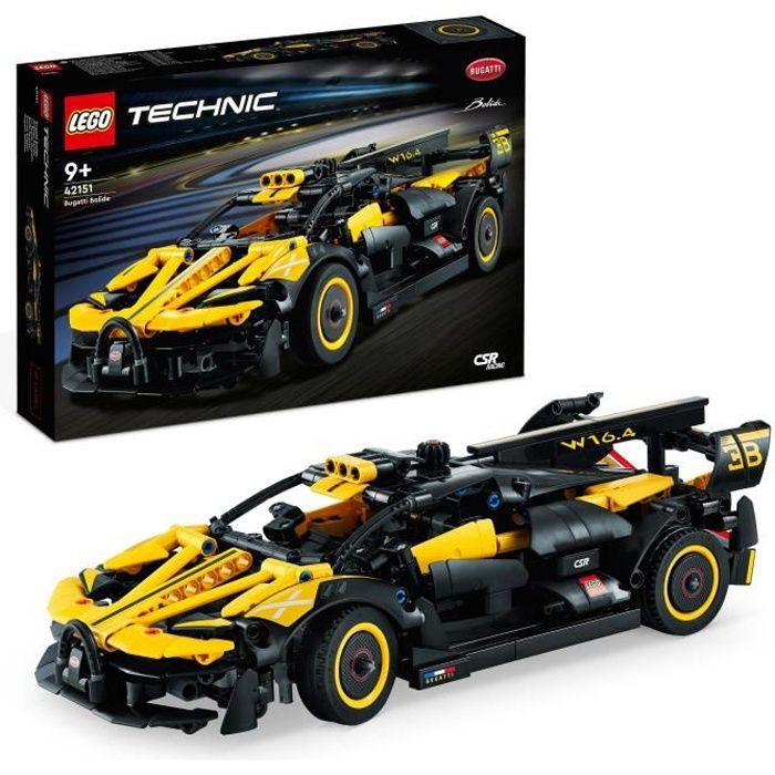 LEGO® Technic 42151 Le Bolide Bugatti, Jouet de Voiture, de Course, Maquette à Construire