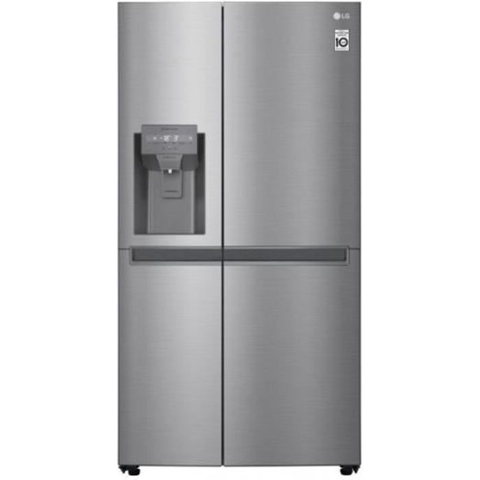 Réfrigérateur américain LG GSLV30PZXM Acier inoxydable (179 x 91 cm)