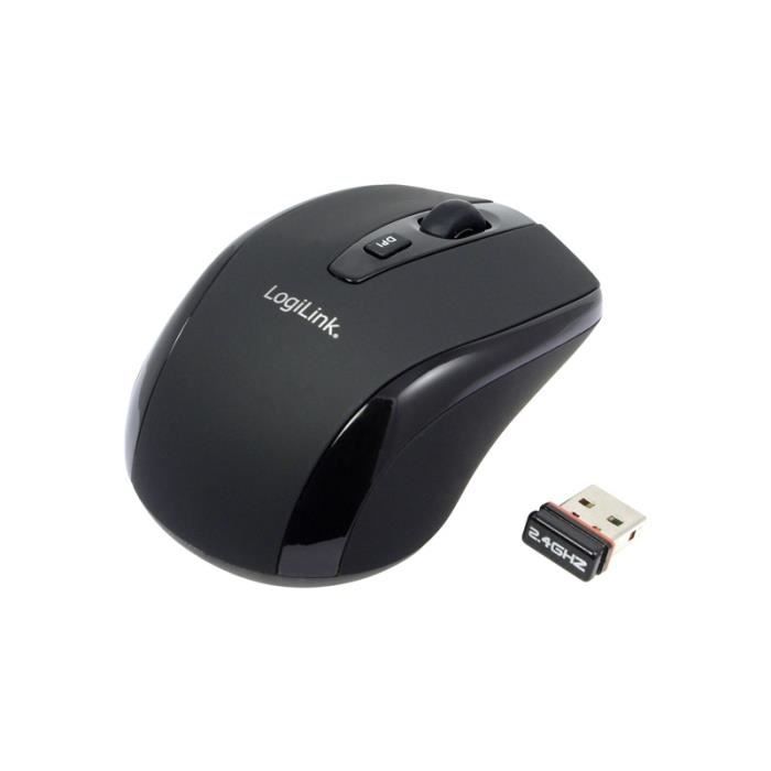 MINI SOURIS DE VOYAGE SANS FIL LOGILINK 2,4 GHZ…