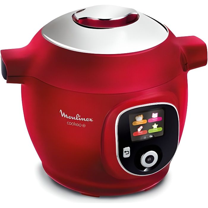 Cookeo Moulinex Cookeo Rouge 180 recettes CE85B510