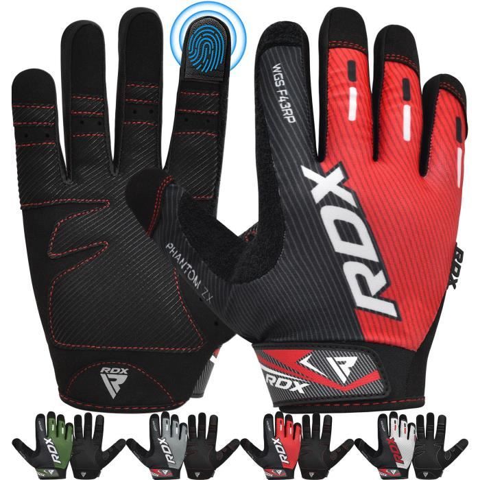 RDX Gants de Fitness Respirant Antidérapant, Gant Musculation Sport Soutien Poignet Protection Paume Forte Adhérence Workout