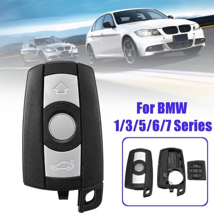 Télécommande Boîtier 3 Boutons Pour BMW 1 3 5 6 7 Série E90 E92 E93 X6 Z4