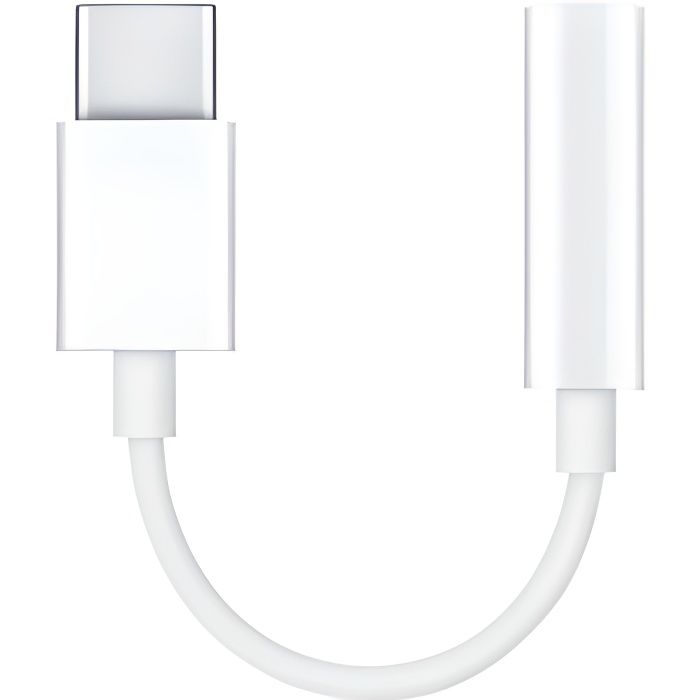 OPPO Adaptateur Audio USB Type-C vers Jack 3.5 mm Blanc