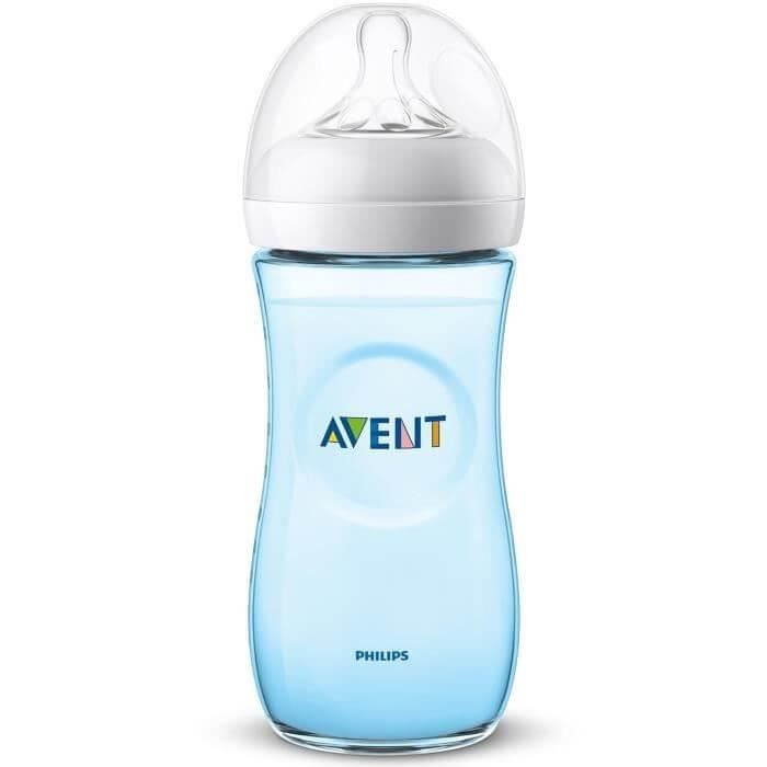 PHILIPS AVENT Biberon Natural PP 330 ml Bleu