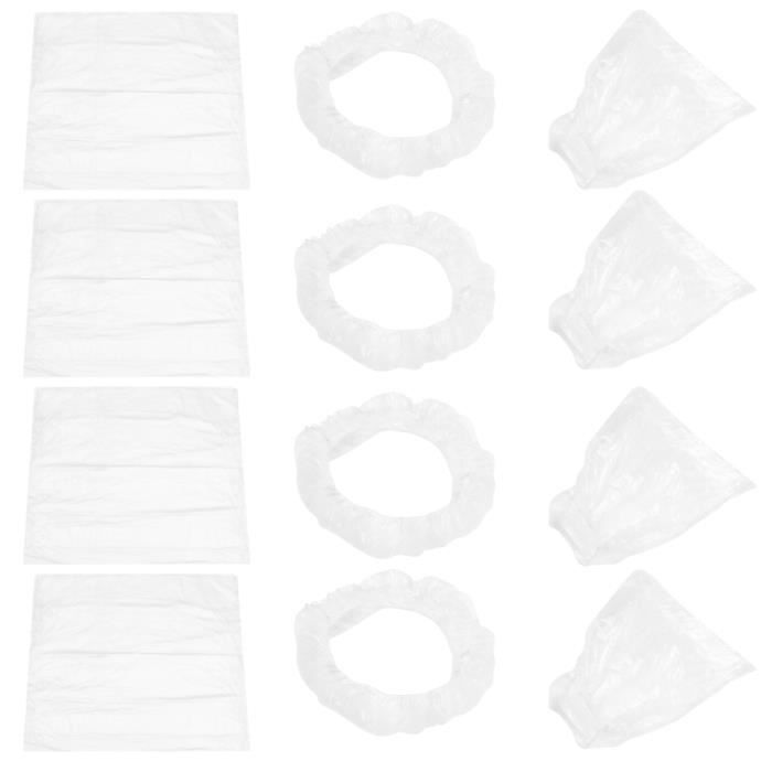 50 ensembles de fournitures de voiture utile pratique jetable housse de siège de de volant HOUSSE DE SIEGE - COUVRE SIEGE