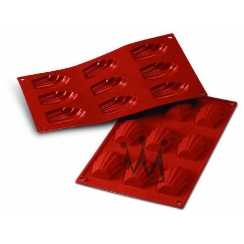 SILIKOMART PLAQUE À MADELEINES SILICONE 9 MOULE…