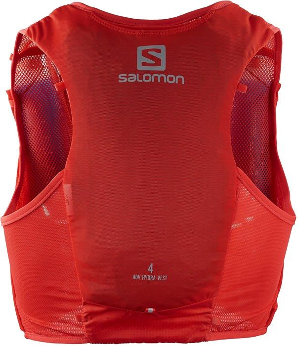 Salomon ADV Hydra Vest 4L - Gilet dhydratation running 4 L avec 2 SoftFlask 500 ml Rouge M Salomon ADV Hydra Vest 4L - Gilet dhydratation running 4 L avec 2 SoftFlask 500 ml Rouge M