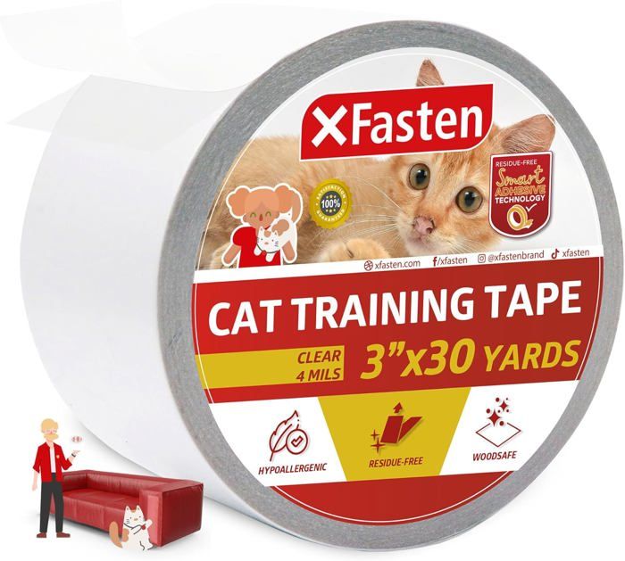 Comparer les prix de Ruban Anti-Rayures pour Dressage de Chat76 cm x 30 mprotège Les canapésLes Meubles Anti-Rayures et Le Cuir pour Chats