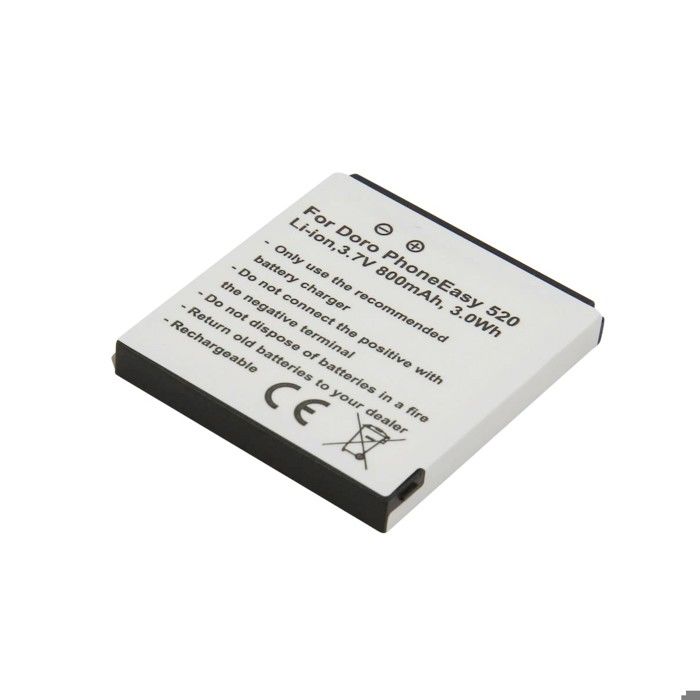 Batterie 3.7V 0.5Ah Li-ion DBE-900A pour Doro Phoneeasy 618