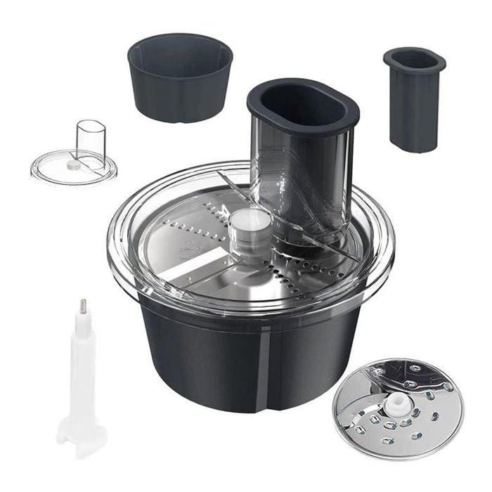 Coupe-légumes et fromage - AUTREMENT - Râpe multifonctionnelle - Noir - Compatible TM5/TM6 - Mixte
