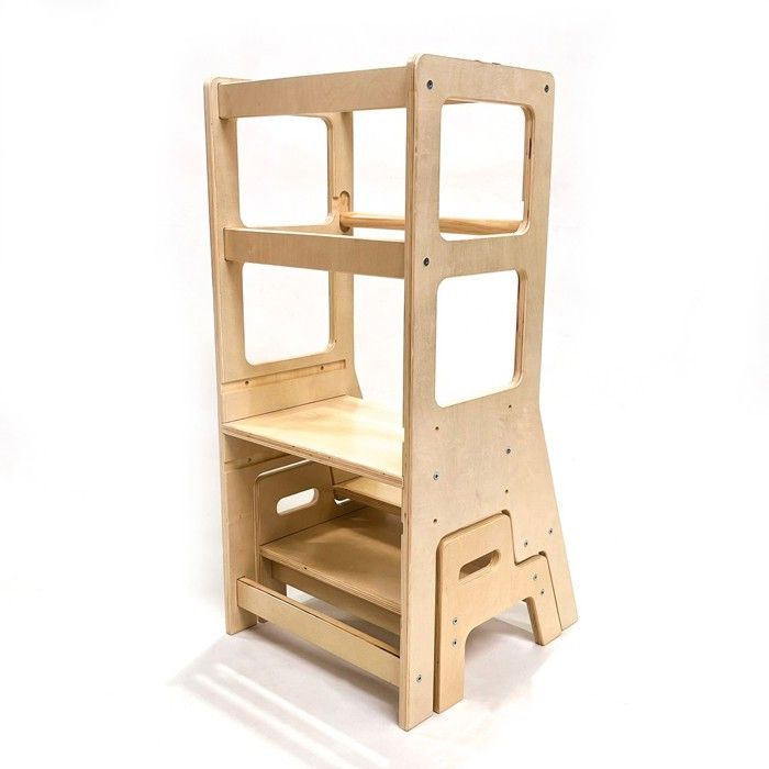 Tour dobservation Montessori Stool Camel - Jouets en bois montessori pour enfants