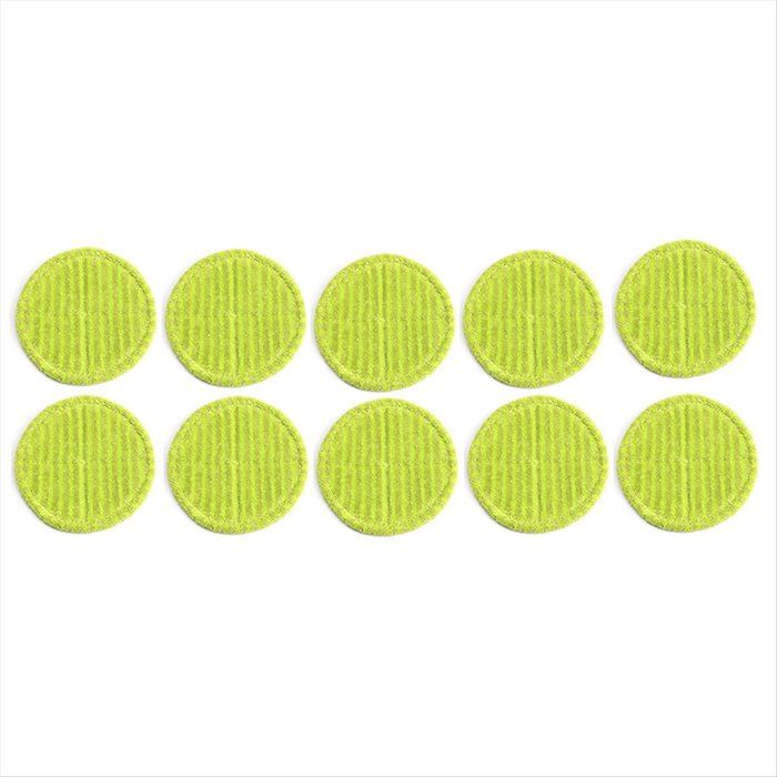 Pour Tampons de Remplacement Steam Twister - 10 Pièces Tampons en Microfibre pour Nettoyeur Vapeur Steam Twister - pour Toutes les