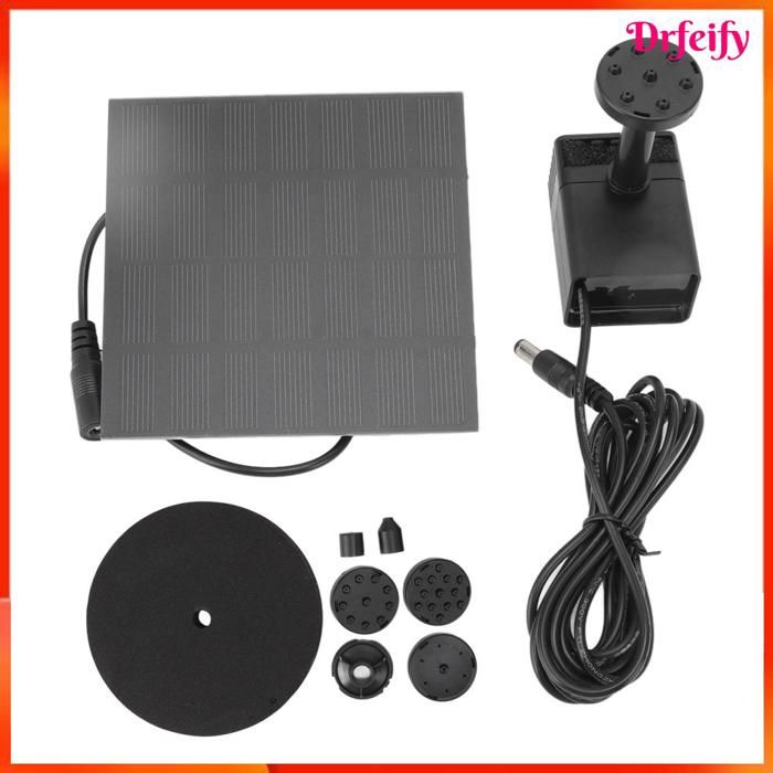 Kit solaire DIY - AKOZON - DIY - Panneau 1 5W - Débit 220 L/h - Levée 120 cm